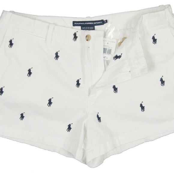 Ralph Lauren Pants - Ralph Lauren Sport White Shorts